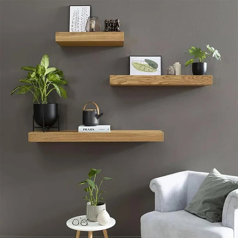 Estantería Flotante de Diseño con Compartimento Secreto Oculto – Almacenamiento Elegante y Funcional para tu Hogar