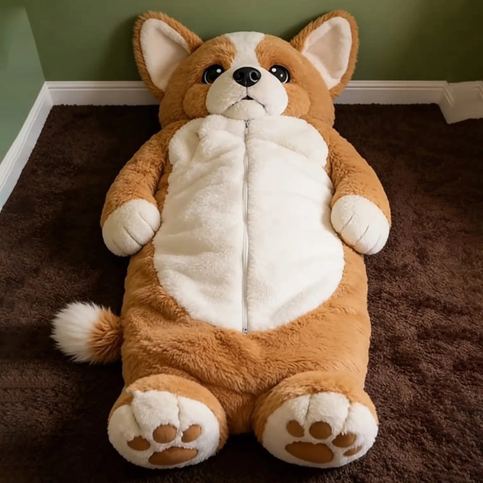 Saco de Dormir de Felpa con motivos de animales