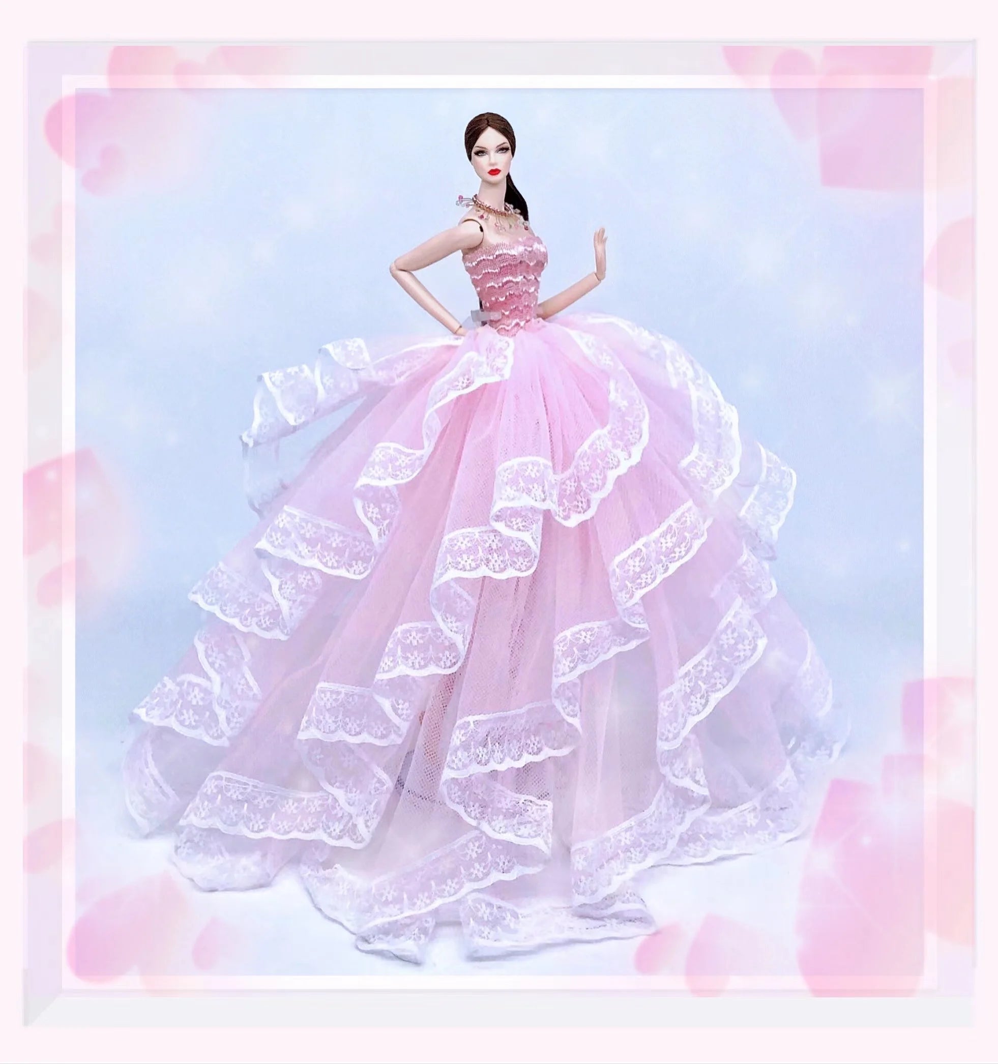 Ropa muñeca Barbie vestido ropa