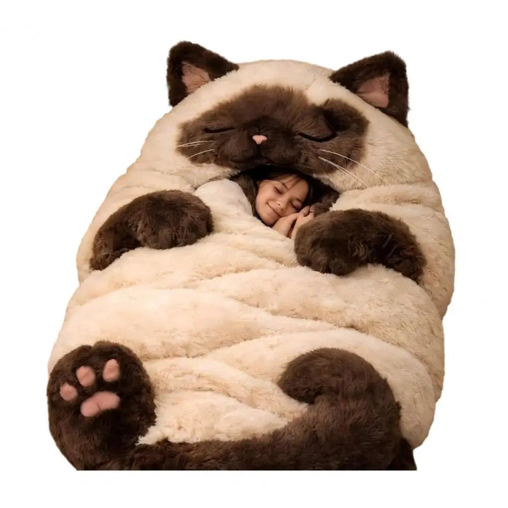 Saco de Dormir de Felpa con motivos de animales