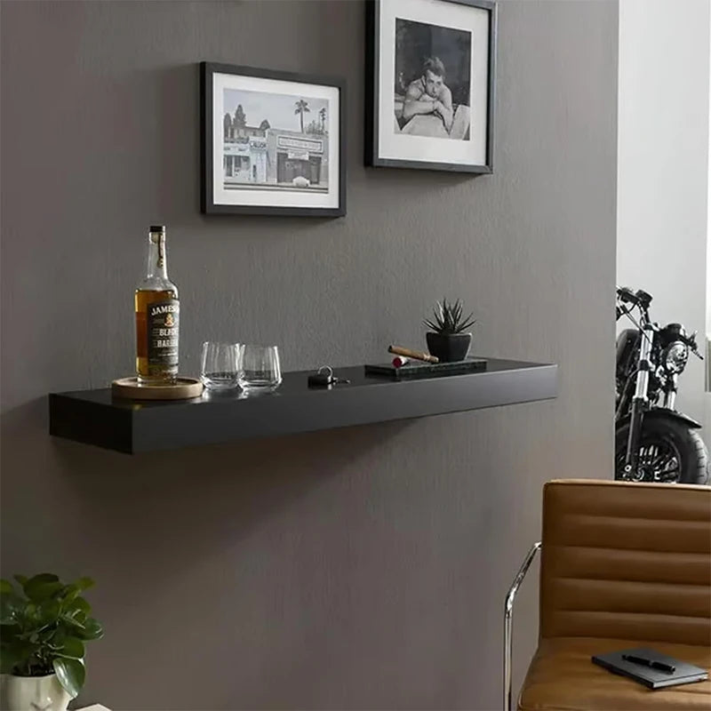 Estantería Flotante de Diseño con Compartimento Secreto Oculto – Almacenamiento Elegante y Funcional para tu Hogar