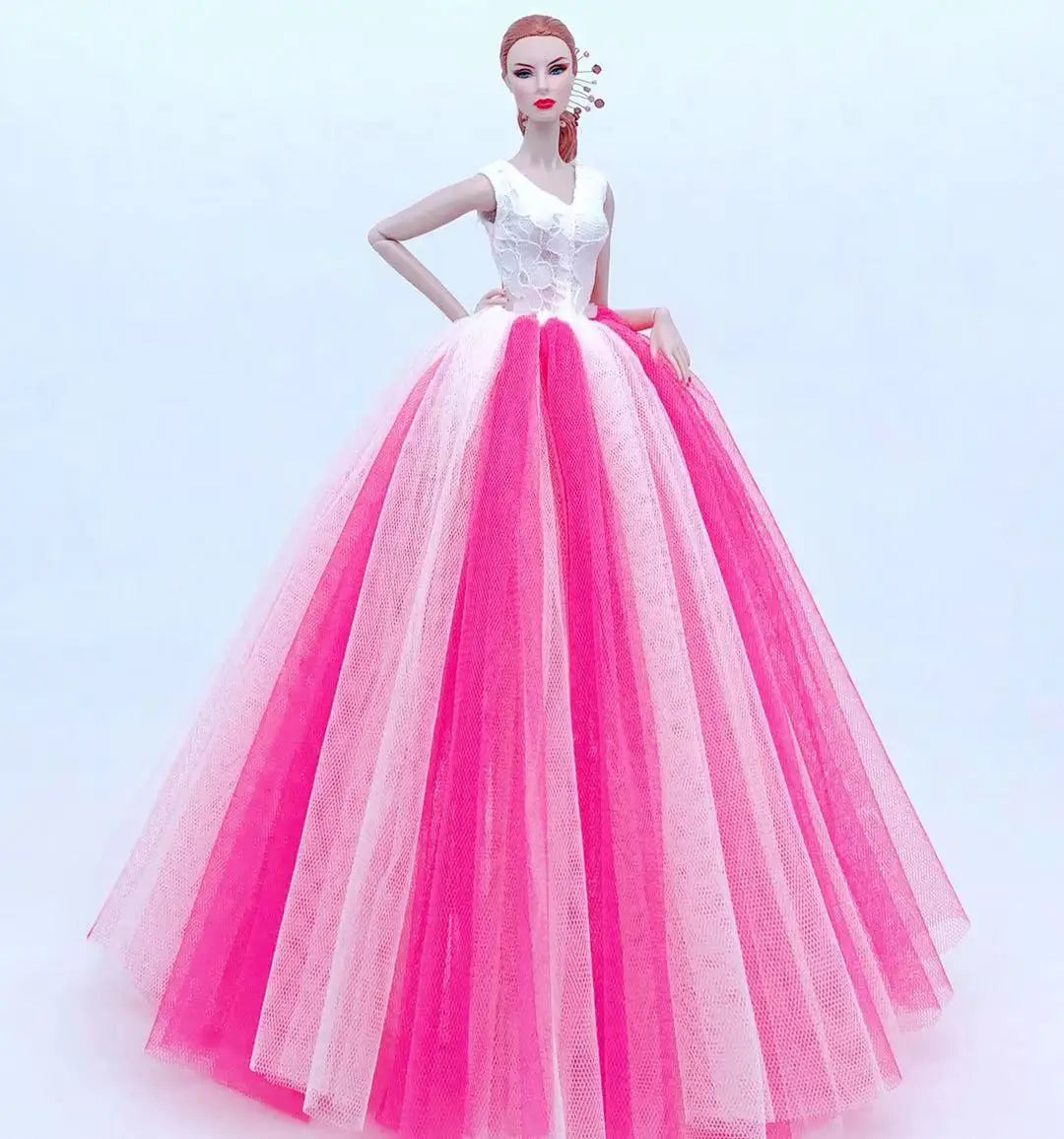 Ropa muñeca Barbie vestido ropa