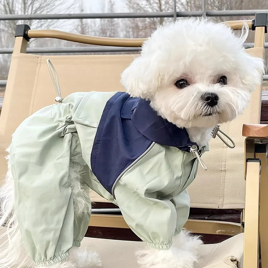 Chaqueta impermeable para mascotas