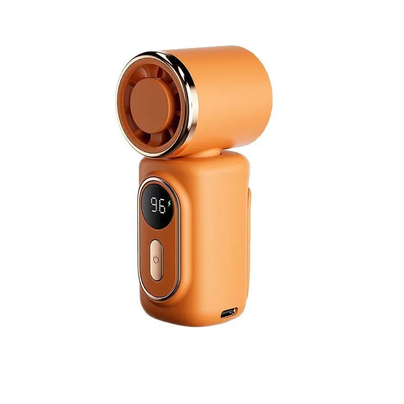 Ventilador portátil de mano con clip