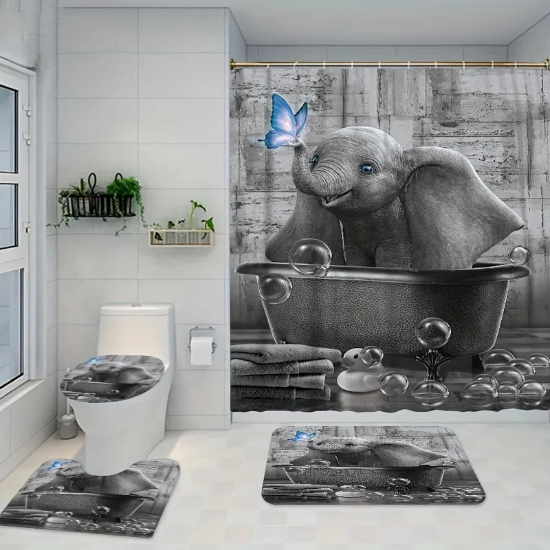 Juego de baño de cuatro piezas