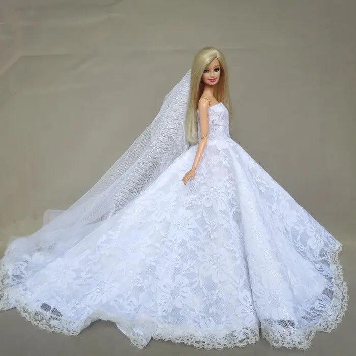 Ropa muñeca Barbie vestido ropa
