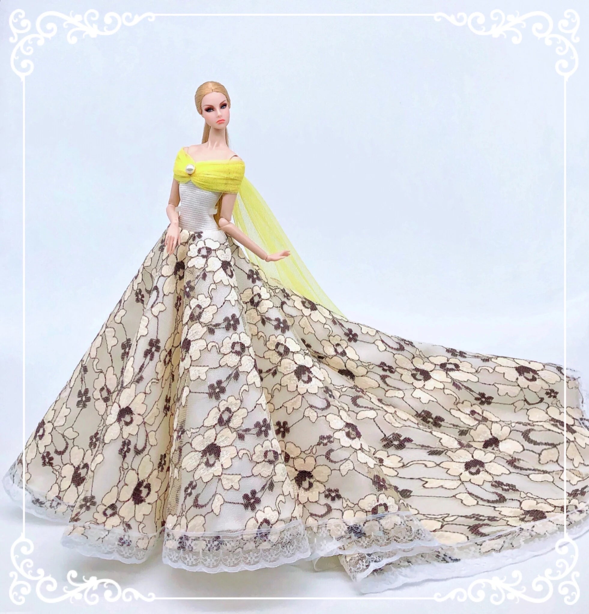 Ropa muñeca Barbie vestido ropa