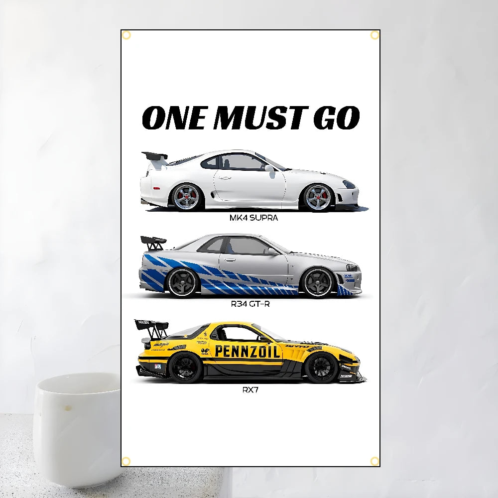 Banderas competición JDM