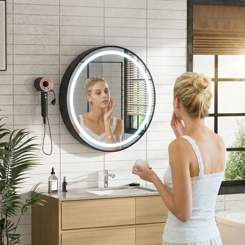 Espejo de baño inteligente