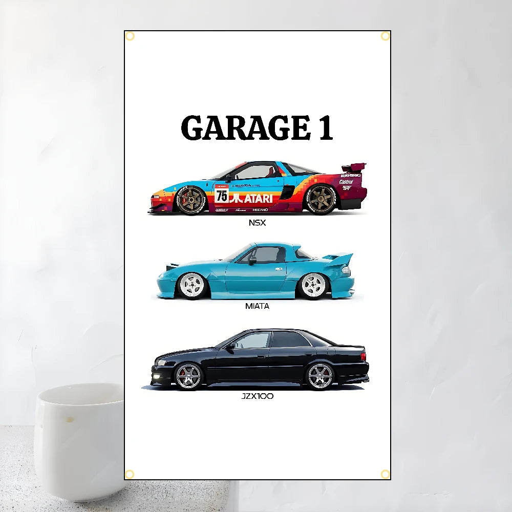 Banderas competición JDM