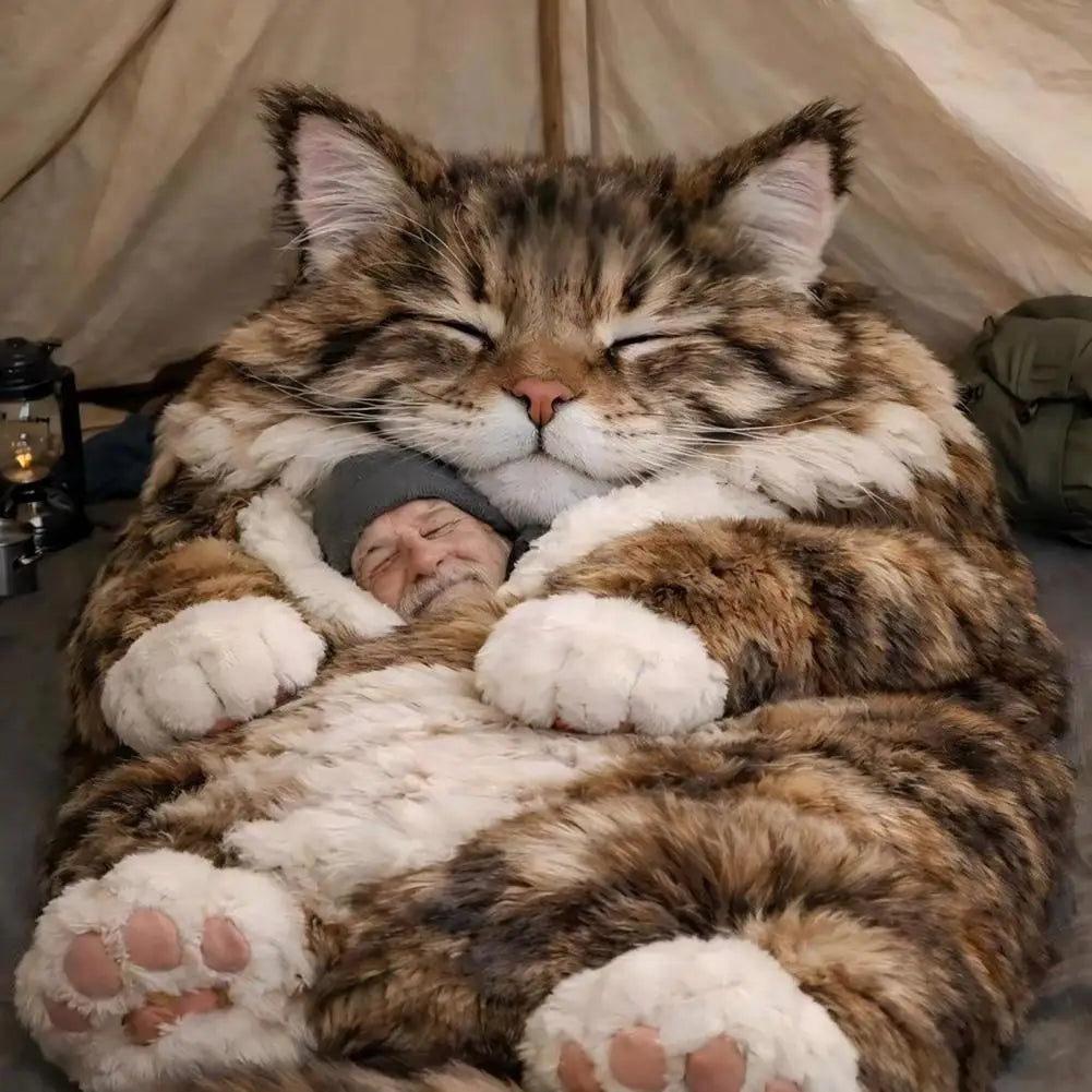 Saco de Dormir de Felpa con motivos de animales