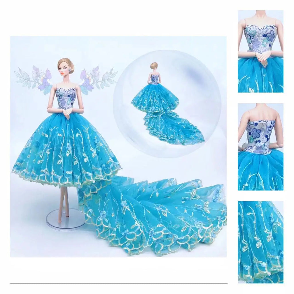 Ropa muñeca Barbie vestido ropa