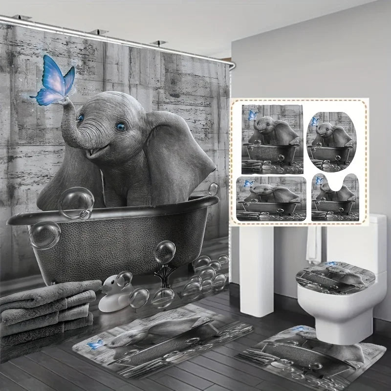 Juego de baño de cuatro piezas